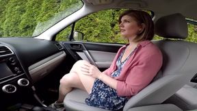 In Rental Car with Co-worker