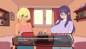 Futanari Have a Heart Too Futa Hentai Game Ep.1 Lesbian Romance with Her New Roomate!