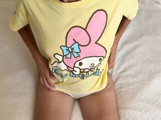 My little one is getting wet and moaning loudly