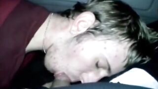 Watch this guy's massive tool get a hot public BJ from a hot babe