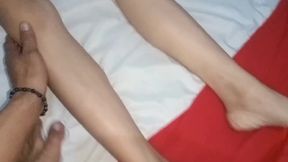 Oh my god, my wife's pussy is so beautiful.