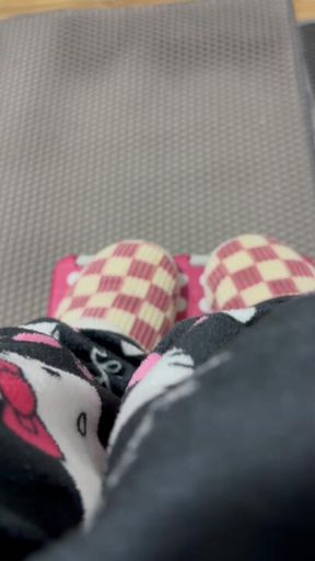 Floor-Level Slave POV: Constipated Goth Mommy’s Toilet Ritual