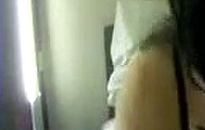 Doggy fuck for slender shemale