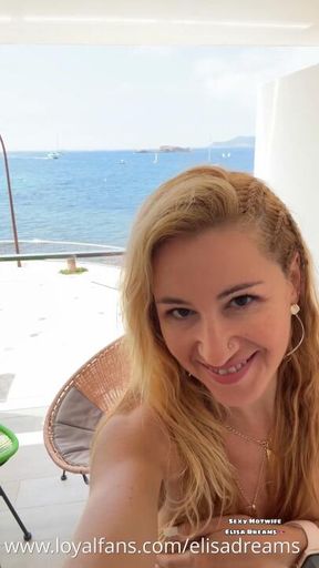 Naughty Story: Fifth day in Ibiza! Flashing in public ❤️