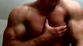 Very Muscular Chase Muscle Flexes!