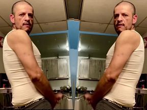 The Pigsty, Horny Macho. Nipples Flashing.