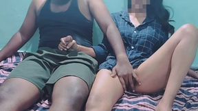 Stepsister Shares Bed with Me and Gets Her Pussy and Ass Fucked