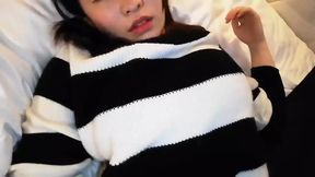 Asian angel gets hammered hard and rides cock