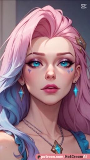 Seraphine (League Of Legends) showing her beautiful ass