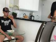 PATRAO METENDO O PAU DURO NA DIARISTA