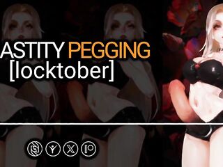 Erotic Audio - Eclipsed Chains - FemDom Mistress Pegging Locktober Chastity