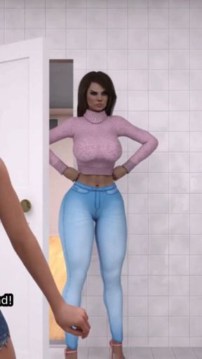 SEXBOT - ive cummed on Emily panties   Clip 1