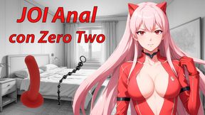 Spanish JOI Hentai Anal with Zero Two, Spanish voice.