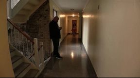 Hallway Hooters Mesmerized cock worship