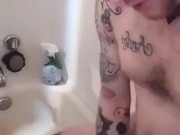 Shower j/o OF jaxxon L sins