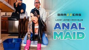 Hot - Free Use Sexy Maid Lacey Jayne Gets Fucked In The Ass While Working By Her Horny Boss