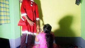 Holiday Season Christmas 2022 Fucking Hot Bengali Bhabhi in Clear Hindi Taking