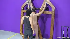 Poor Boy Flogged & Pegged With Kaden Roads And Casey Wood