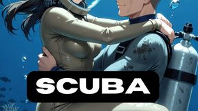 Scuba Breath Play: Underwater Mask Humiliation Dive