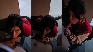 mamada en el estacionamiento