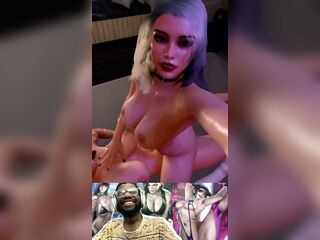 Alternative Stepdaughter Rides A Hard Futanari Dick Stepmommy