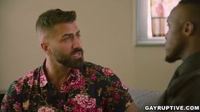 Passionate And Sensual Interracial Gay Lovemaking With Adam Ramzi And Andre Donovan