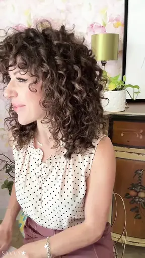 Teacher with Curly Hair Takes Advantage for Extra Grade