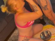 FULL Video Of Pawg Sucking Dick & Drinking Pee (OnlyFans @blondie_dread For Full Video)