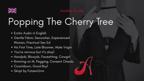 Popping the Cherry Tree | Avalee Audio | Male Virgin | Gentle Fdom Sexworker | First Time | Cowgirl | Pegging | Immersive Erotic Audio For Good Boys