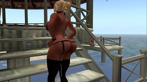 Puta caliente en SecondLife