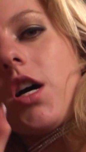 Slimy Blowjob Ends with Messy Facial Cumshot