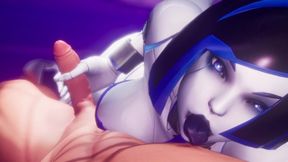 Pretty Cyber Girl Demi loves to jerk off the captain's cock Subverse