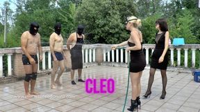 Cleo Domina - The Villa of the Dominatrixes: Cleaning in the Villa-FULL VIDEO