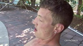 Sucking His Straight Firned in The Swimming Pool