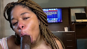 A LATINA BBC BLOWJOB CAPTION STORY!!