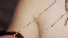 My big pumped dick gets a wet, sloppy blowjob. Can hardly get the dick inn