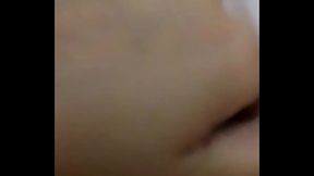 Minha namorada molhadinha pensando em mim