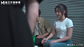 Md-0255 Mid-autumn Group Sex in the Moonlight