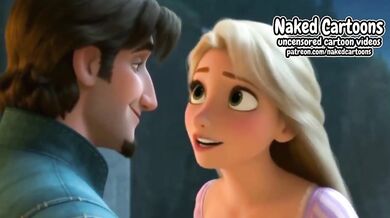 Rapunzel Gets Savage Pussy Licking Until She Cums