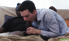 Texas Twink and Harrison Feels jerking off side by side but goes on further