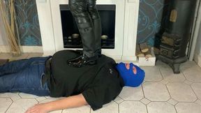 rubber boot trampling