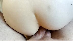 Hard Anal with My Wife and Cum Inside