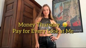 Money Thursday: Pay for Every Look at Me