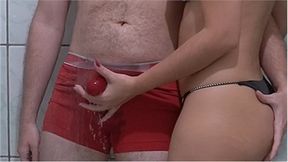 Dancing Funk On The Shower And Handjob Over His Boxers [trailer]