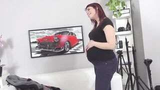 Casting for Pregnant Red Head