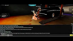 Queen DMV Seduces in 3D Anime Game Adventure(IMVU)