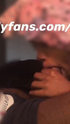 BBC Cum in Her Throat