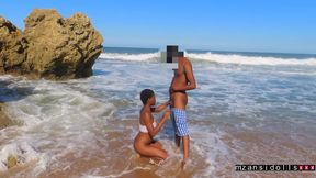 Beach Blow Job
