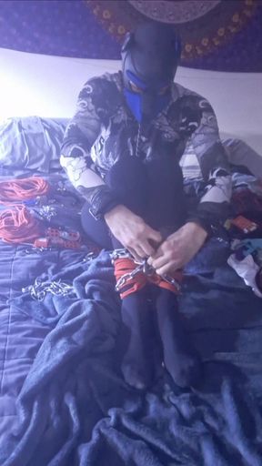Self Rope Bondage Chains Paw Socks