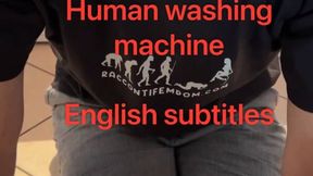 Lavatrice umana dei miei calzini - Human washing machine of my socks